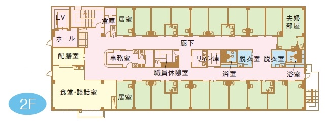 2階フロアマップ